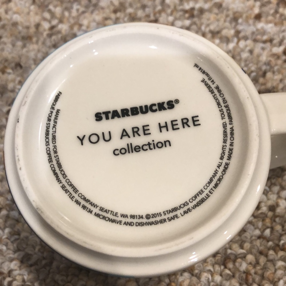 Starbucks You Are Here Mug TWIN CITIES 2015 New Condition - Picture 5 of 5
